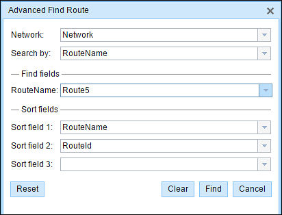 Advanced Route Find Advanced Route Find
